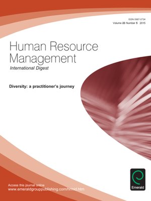cover image of Human Resource Management International Digest, Volume 23, Number 5